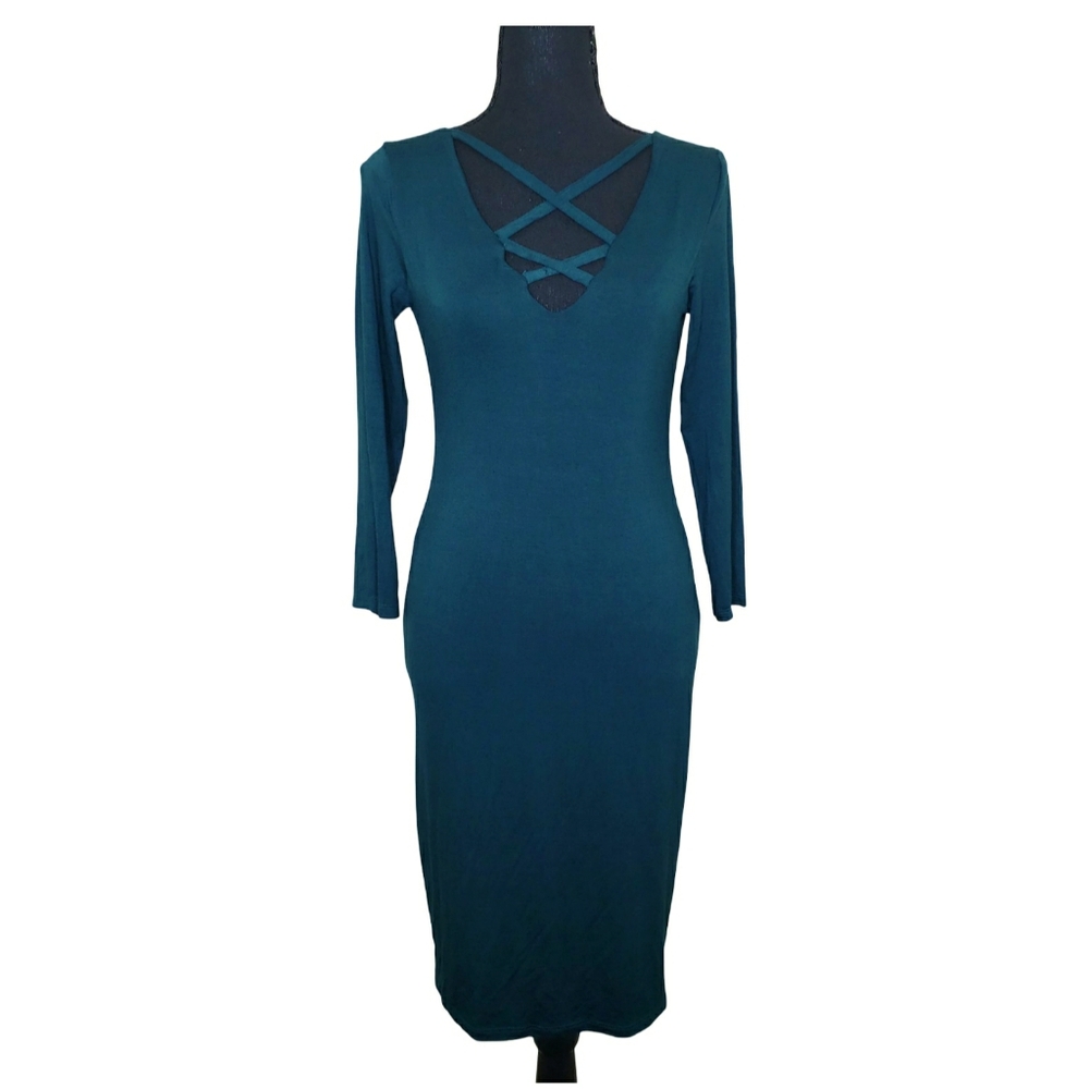 NWT Popular Basics Midi Dress